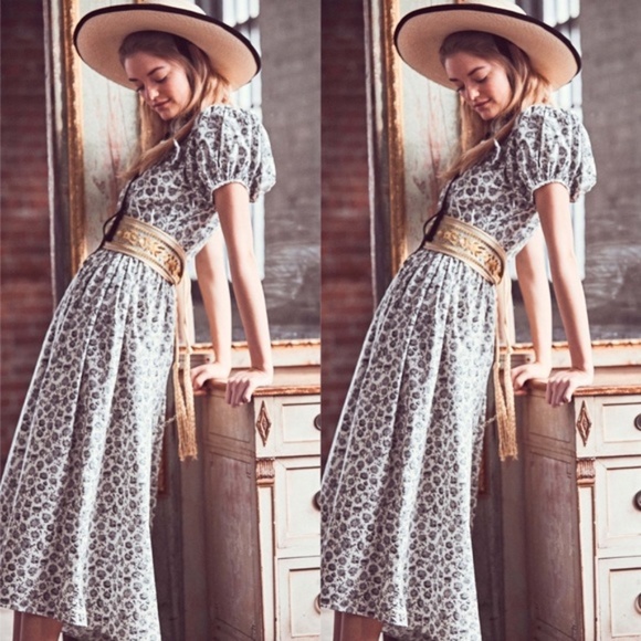 Free People X Love Shack Fancy Lais Dress - Picture 3 of 10